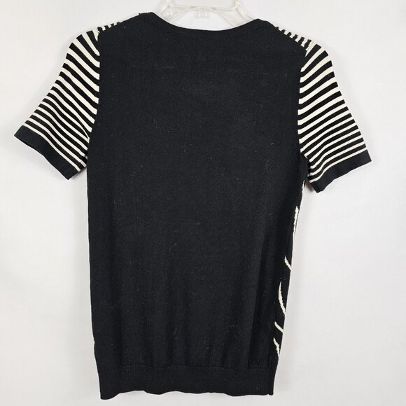 Trippy Geometric Bold Funky Basic T-Shirt Marc by Marc Jacobs Knit Sweater XS - Picture 5 of 10